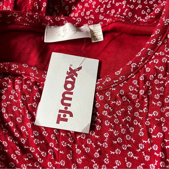 NWT Red Tank Maxi Dress from TJ Maxx - Picture 5 of 5